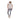T-shirt Essenza donna con maniche a pipistrello e risvolto Bianco