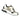 Sneakers Geox bambina J Spaceclub G.D Gbk Argento