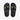 Ciabatte Sun 68 donna Footwear Adult Slippers Logo Strass Slippers Nero