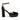Décolleté NeroGiardini donna Vernice Tpu Nero