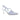 Decollete' Vernissage Donna in Tessuto Tacco 7Cm Effetto Glitter E5P61C1 Cometa Argento