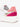 Sneakers NeroGiardini donna Skipper T.Brill 6074 Velour Fuxia 947 Velour Bianco