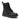 Stivaletto Geox bambina J Eclair G. Tumb.Synt.Lea Anfibietto Bimba con Borchiette Nero