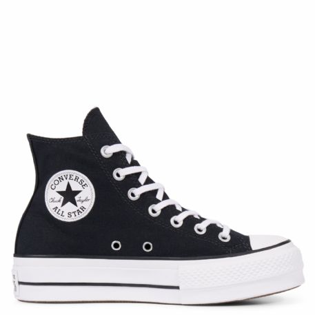 SNEAKERS CONVERSE DONNA CHUCK TAYLOR PLATFORM BASIC NERO 560845C