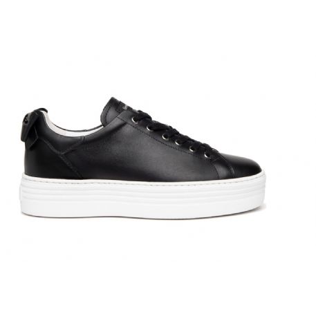 SNEAKERS NEROGIARDINI DONNA GUANTO NERO PU.MONOD.CAPRAIA 927 E306520D/100