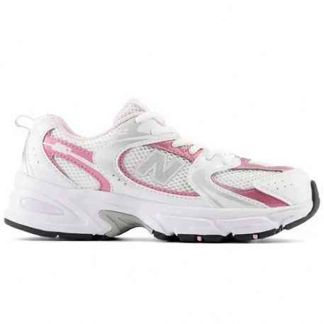 SNEAKERS NEW BALANCE KIDS LIFESTILE WHITE/RED GR530RK