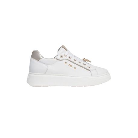 SNEAKERS NEROGIARDINI DONNA SPECCHIO MIRROR CILE BIANCO E409975D/707