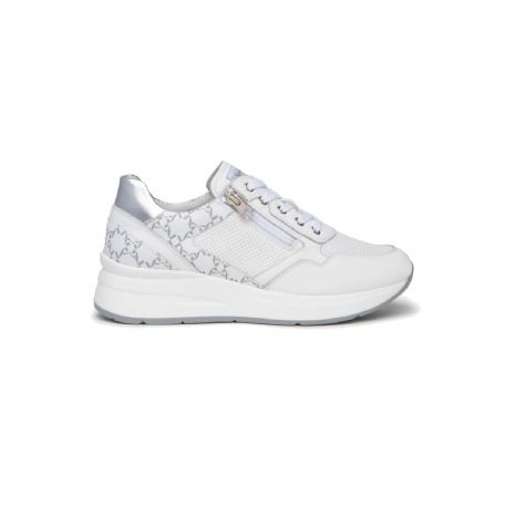 SNEAKERS NEROGIARDINI DONNA PELLE BIANCO ZIP E409840D/707