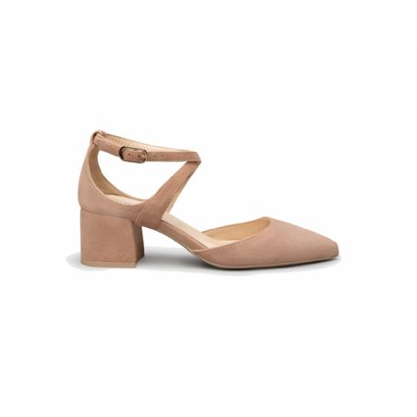 DECOLLETE' NEROGIARDINI DONNA SUEDE PHARD TACCO 5CM E409502D/660