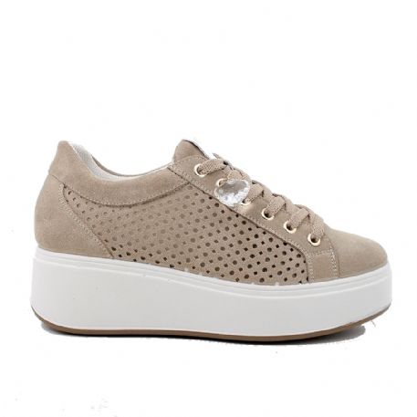 SNEAKERS IGI&CO DONNA SCAMOSCIATO AVORIO 5659511