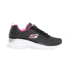 SNEAKERS SKECHERS DONNA FASHION FIT-BOLD BOU 12719 BKHP