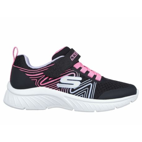 SNEAKERS SKECHERS BAMBINA MICROSPEC PLUS - SWEET 303535L BKMT