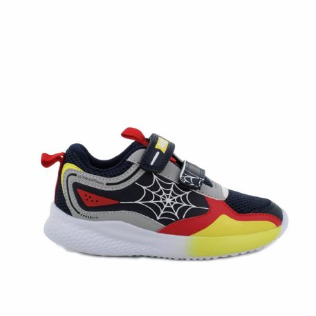 SNEAKERS PRIMIGI BAMBINO T.RETE COBWEB  NAVY-ROSSO RAGNATELA 5965100