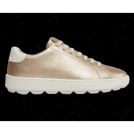 SNEAKERS GEOX DONNA D SPHERICA ECUB-1 GOLD/OPTIC WHITE D45WEA 0NFBC C2L1R