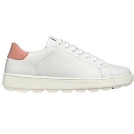 SNEAKERS GEOX DONNA SPHERICA ECUB-1  WHITE/DK SKIN D45WEA 09BBC C1Z5Q