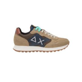 SNEAKERS UOMO SUN68 FOOTWEAR JAKI BICOLOR BEIGE SCURO Z44114 77