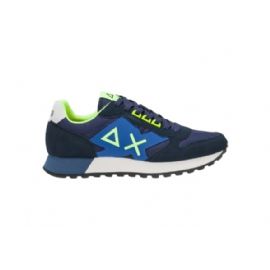 SNEAKERS UOMO SUN68 FOOTWEAR JAKI FLUO NAVY BLUE Z44115 07