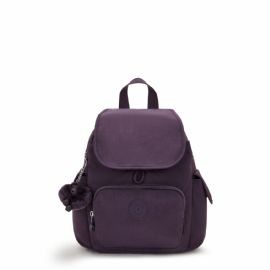 ZAINO KIPLING DONNA CITY PACK MINI ULTIMATE PLUM 29X14X27CM KPKI267067U1