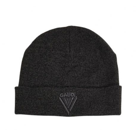 BERRETTO GAUDì UOMO BEANIE IN MAGLIA BLACK V4AI-11970_V0001