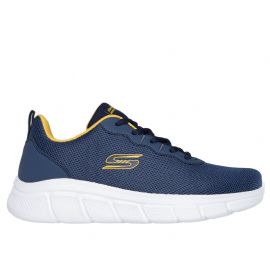 SNEAKERS SKECHERS UOMO BOBS B FLEX - ICY EDGE 118109 NVY